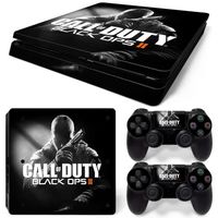 STICKER - SKIN CONSOLE Black OPS 2 PS4 slim vinyle peau décalque couvertu STICKER - SKIN CONSOLE Black OPS 2 PS4 slim vinyle peau décalque couvertu