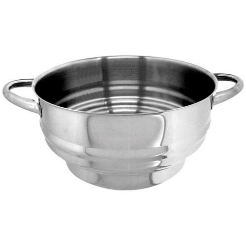 ARTAME Passoire cuit vapeur multi en inox - Ø 16-18-20 cm - Gris