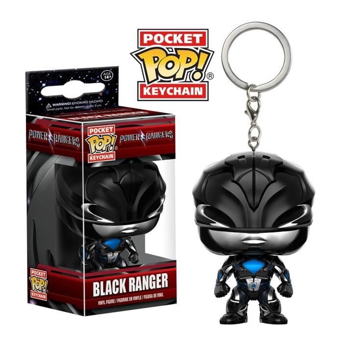 Porte cle Funko Pocket Pop Power Rangers Black Ranger
