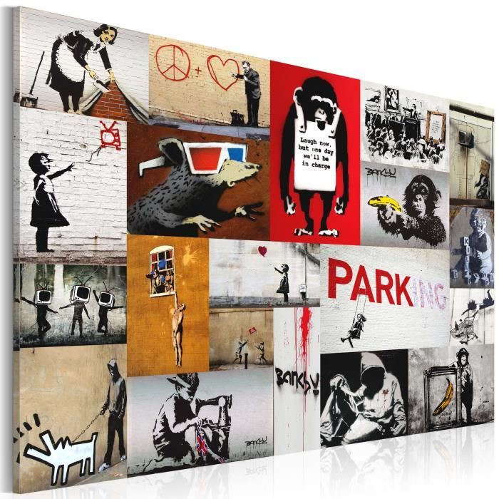 achat tableau banksy