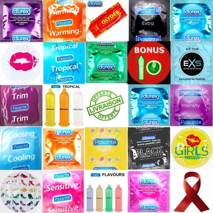 Lot de preservatif Achat / Vente Lot de preservatif pas cher Cdiscount