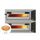 Four à pizza électrique - inox - 4400 w - 230v -