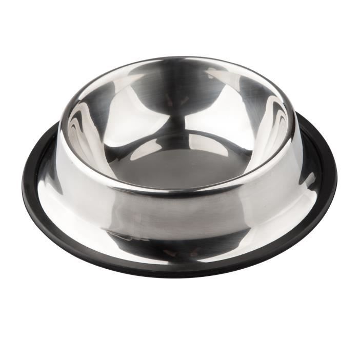 DIGIFLEX Petit Bol d'Eau ou de Nourriture en Acier Inoxydable pour Chien Chat Animal Domestique DIGIFLEX Petit Bol d'Eau ou de Nourriture en Acier Inoxydable pour Chien Chat Animal Domestique