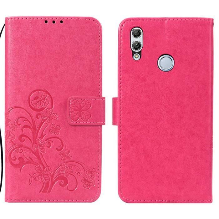 coque portefeuille huawei p smart