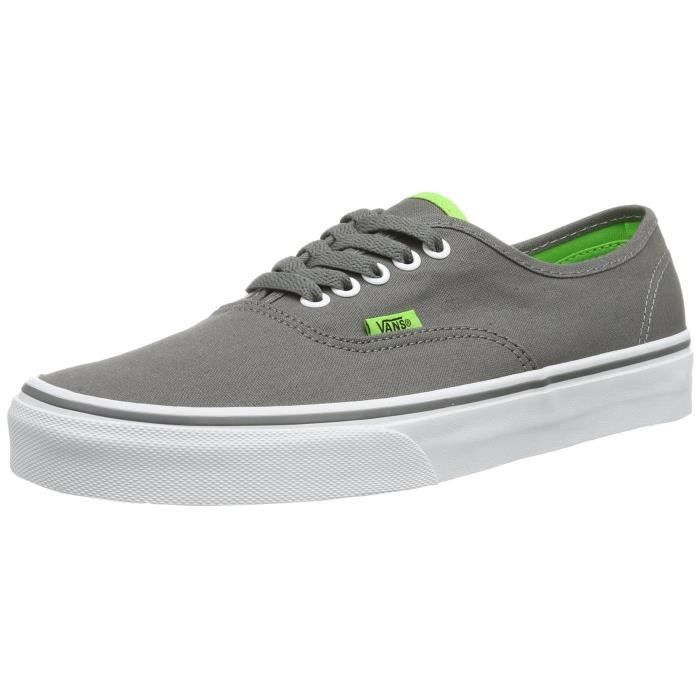 Unisexe Authentic Gris Casual 38 41010105 AnthraciteVert Vans Chaussures 2 Taille H9gat 1 rdoBCxe