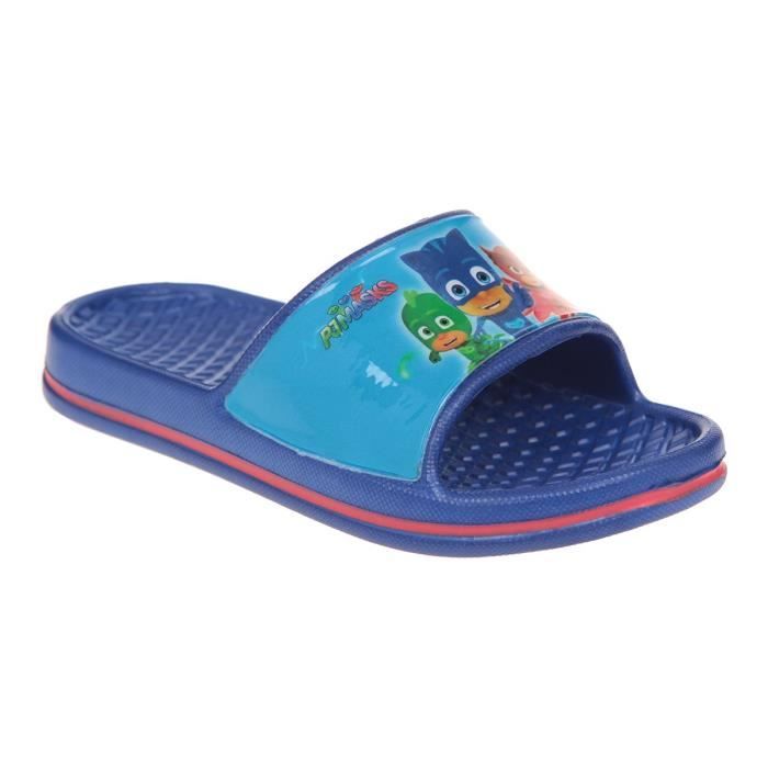 PYJAMASQUES - Tongs de Piscine Marine Sérigraphiées - Enfant Mixte