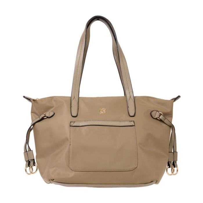 KINSTON - Sac Shopping SAFARI Taupe