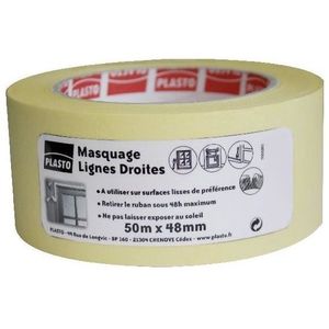 Adhesif Masquage 50Mx48Mm Creme Ld