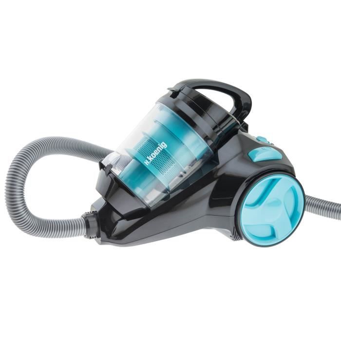H.KŒNIG SLC85 Silence + Cats & Dogs Aspirateur traîneau sans sac - 700W - 74 dB - A