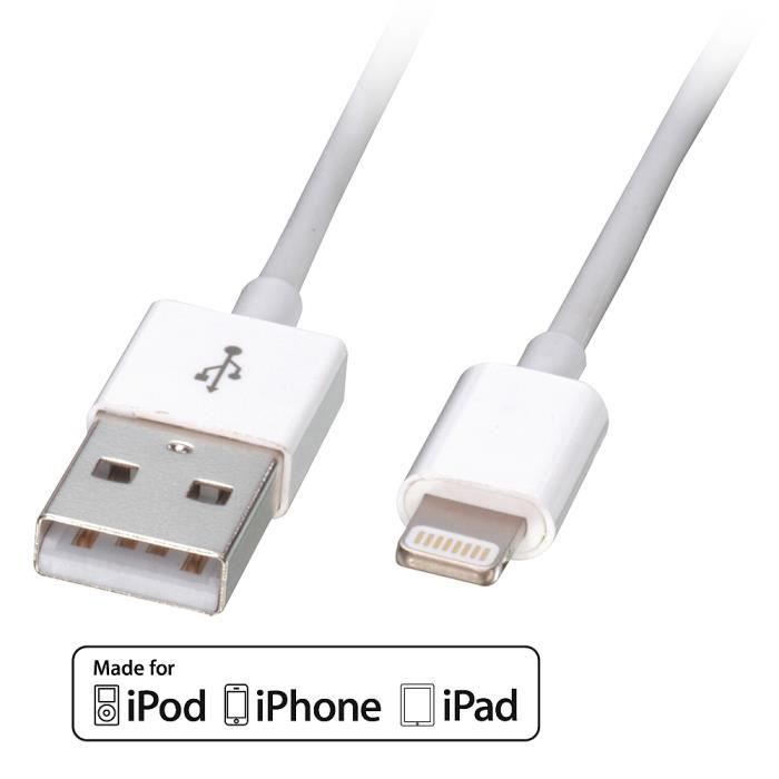 LINDY Câble USB Lightning - 2m