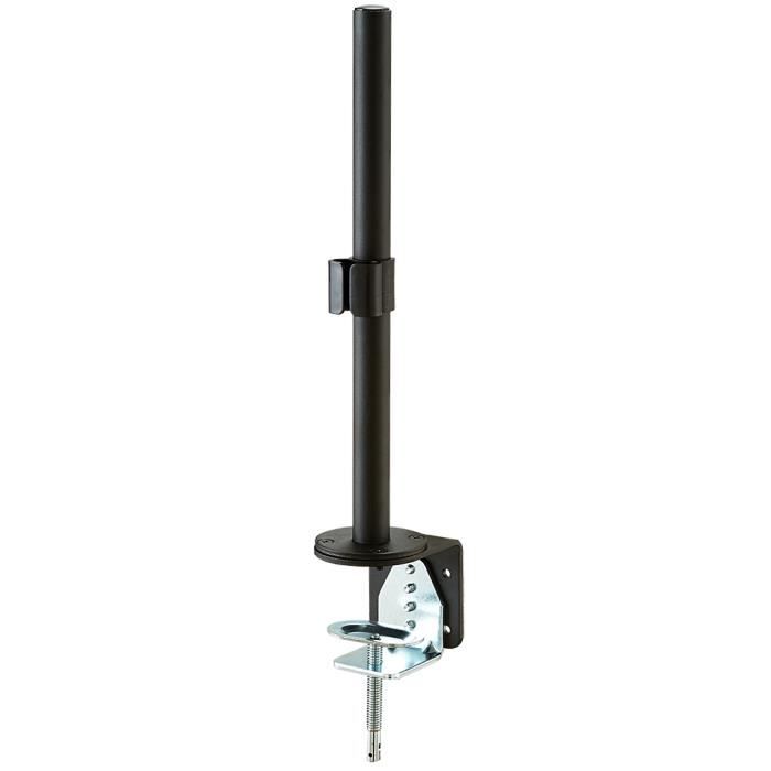 Mât pour supports d'écrans 40 cm, fixation à pince