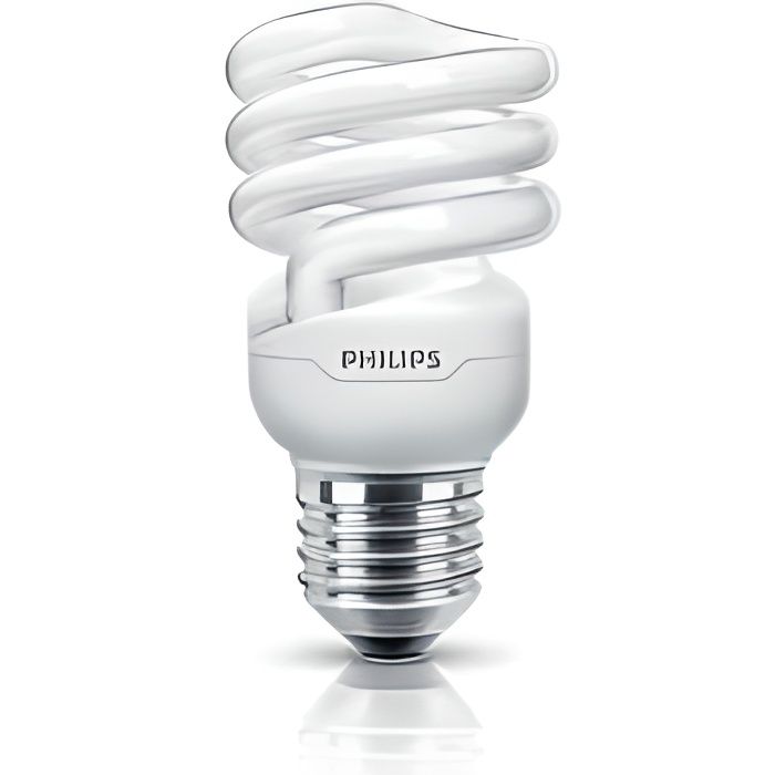 PHILIPS Tornado Ampoule mini 12w-60w E27 12 ans