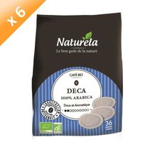 CAFÉ - CHICORÉE 216 dosettes NATURELA Café Deca n°9 Bio Compatibl CAFÉ - CHICORÉE 216 dosettes NATURELA Café Deca n°9 Bio Compatibl