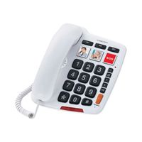 Téléphone fixe Logicom Serenity 150 Téléphone Filaire Blanc Senio Téléphone fixe Logicom Serenity 150 Téléphone Filaire Blanc Senio
