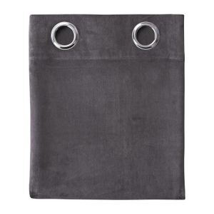 TODAY Rideau Velvet 100% polyester - 140 x 240 cm - Gris foncé TODAY Rideau Velvet 100% polyester - 140 x 240 cm - Gris foncé