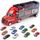 Jouets camion et voitures transporteur porte conte