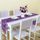 Chemin de table plastique