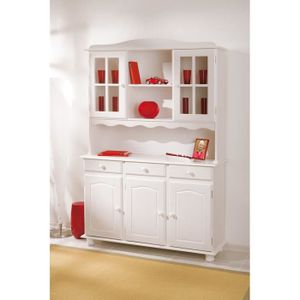Buffet vaisselier blanc - Achat / Vente Buffet vaisselier ...