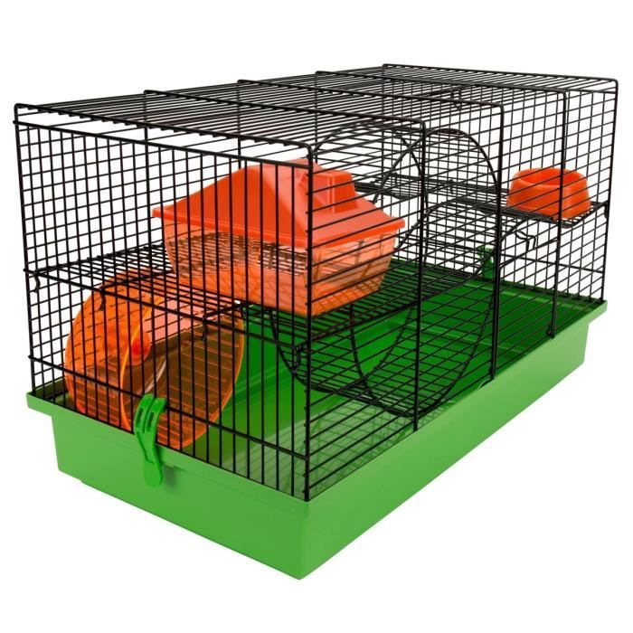 TYROL Cage Eva équipée 50x28x31cm - Pour rongeur