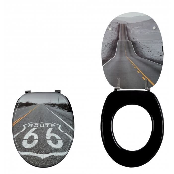 WIRQUIN - Abattant trendy line Road 66