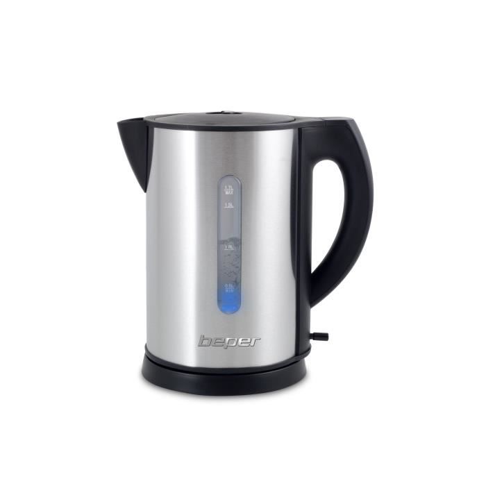 BEPER 90.351N Bouilloire électrique - 1,7L - 2200 W - Transparent