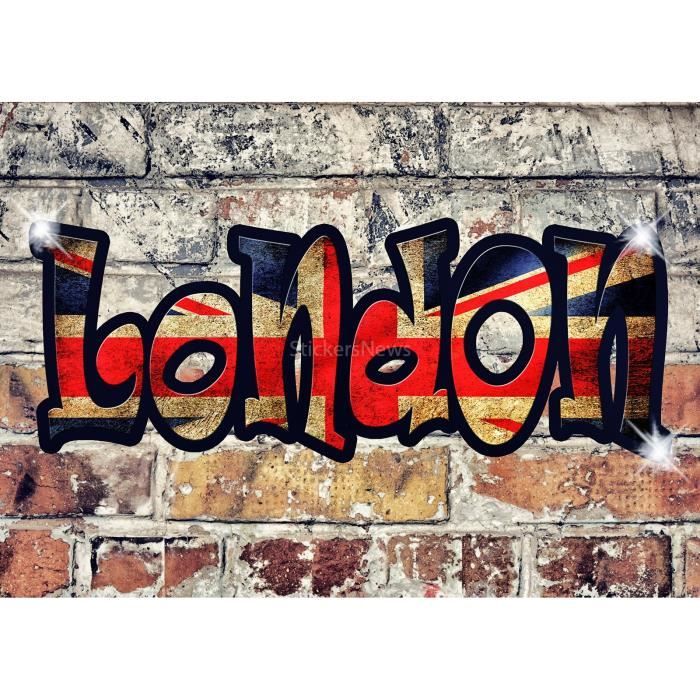 Stickers autocollant ou Affiche poster Tag London CV_00115 Dimensions