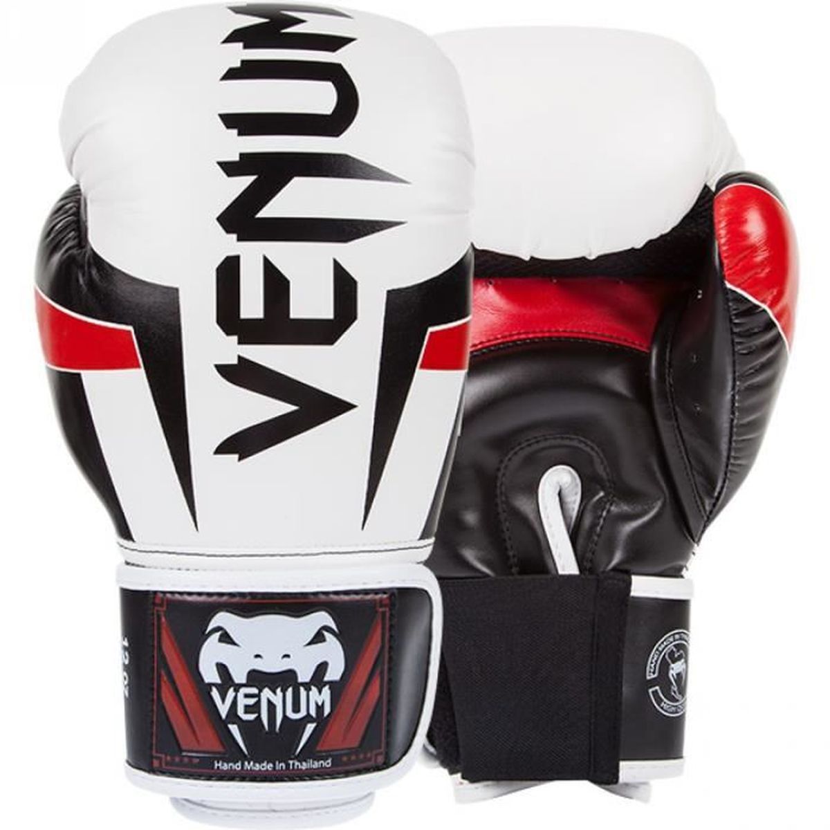 Gants de boxe Venum "Elite"12 oz 12 oz Blanc Prix pas cher Cdiscount