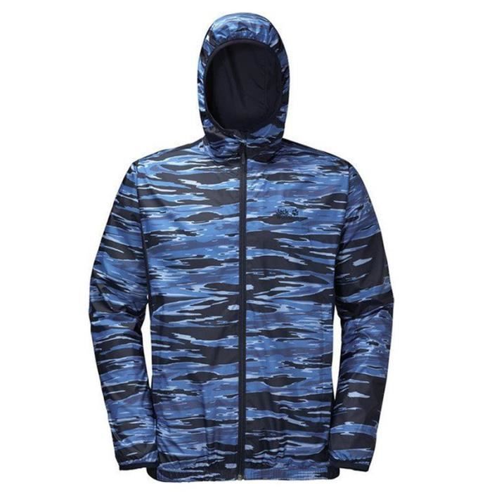 JACK WOLFSKIN Veste Coastal Wave Bleu nuit Homme
