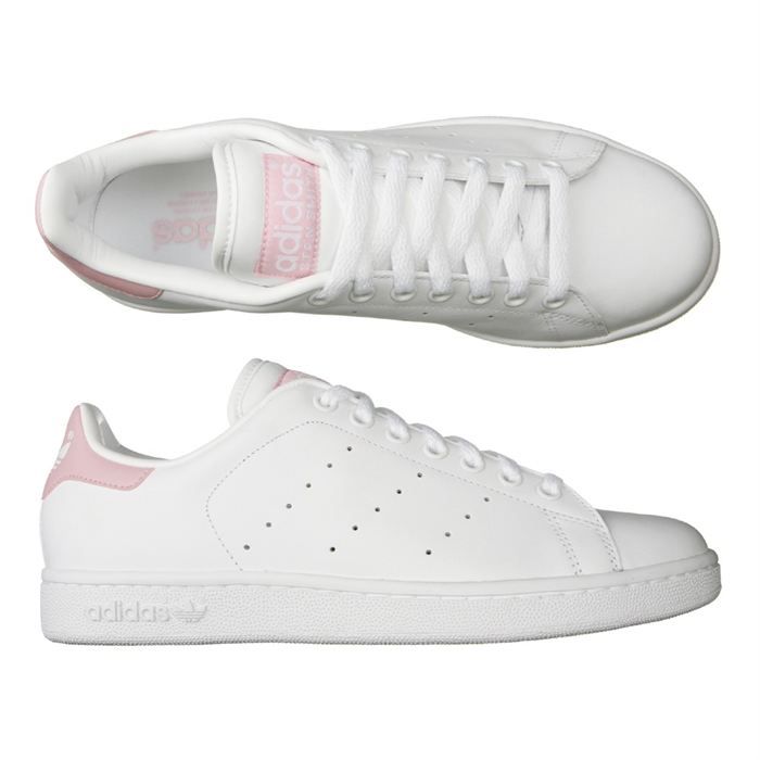 adidas stan smith blanche et rose