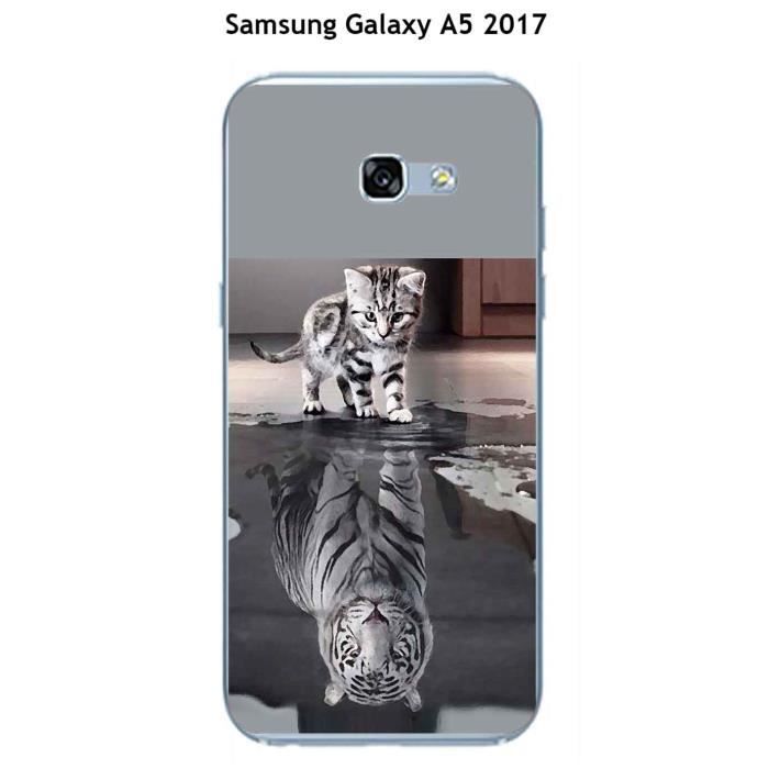 coque pour samsung galaxy a5 2017 avec chat