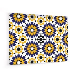 Fond de hotte "Motif fleur géométrique