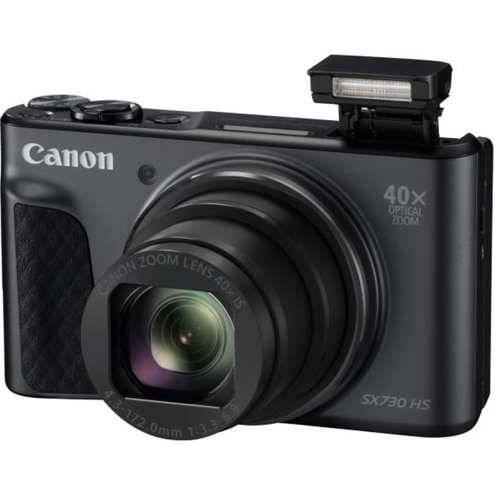 CANON SX730HSBK Appareil photo numérique compact 20,3 Mpx - Noir