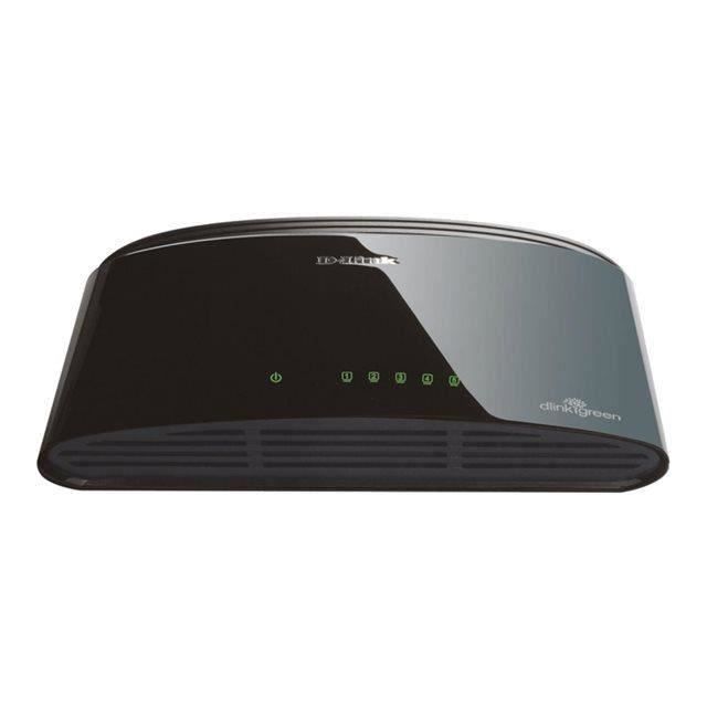 D-Link Switch Ethernet 5 ports 10/100 Mb DES-1005D