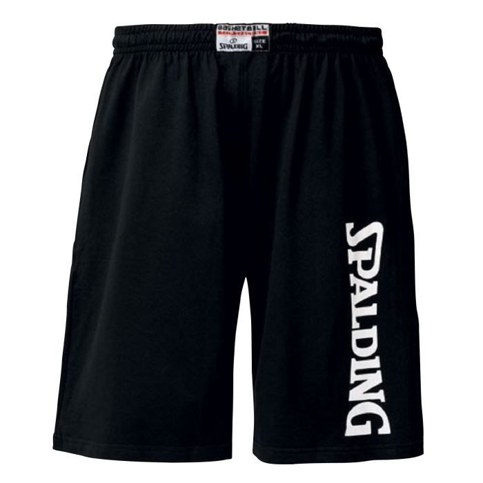 SPALDING Team Short - Noir/Gris argenté