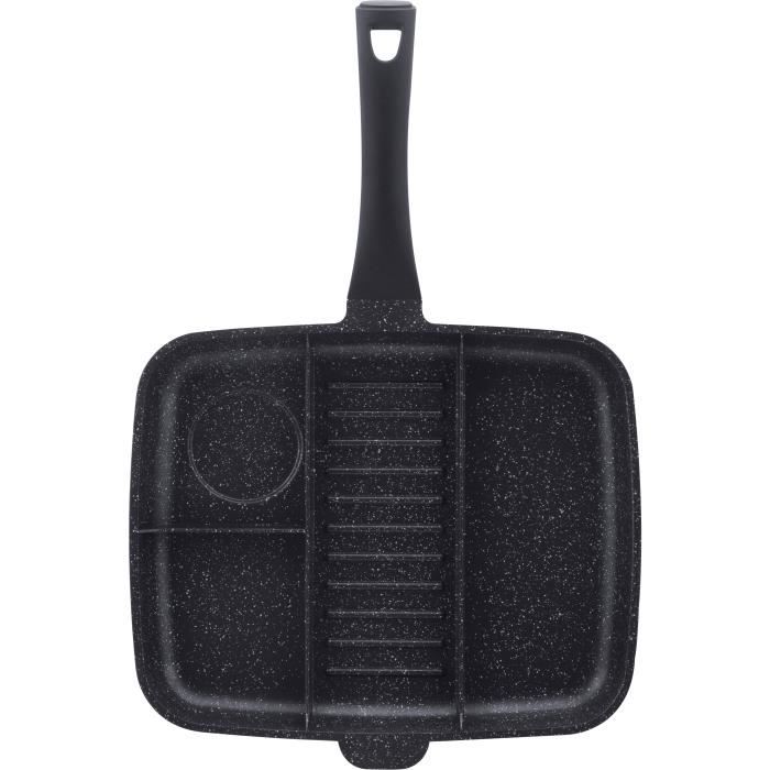 ROYALTY LINE Poêle à griller 32 cm - Revêtement marbre