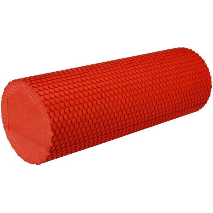 AVENTO Rouleau de massage yoga en mousse - Rouge