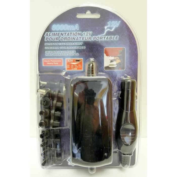 Convertisseur Alimentation pour PC 12V 6A