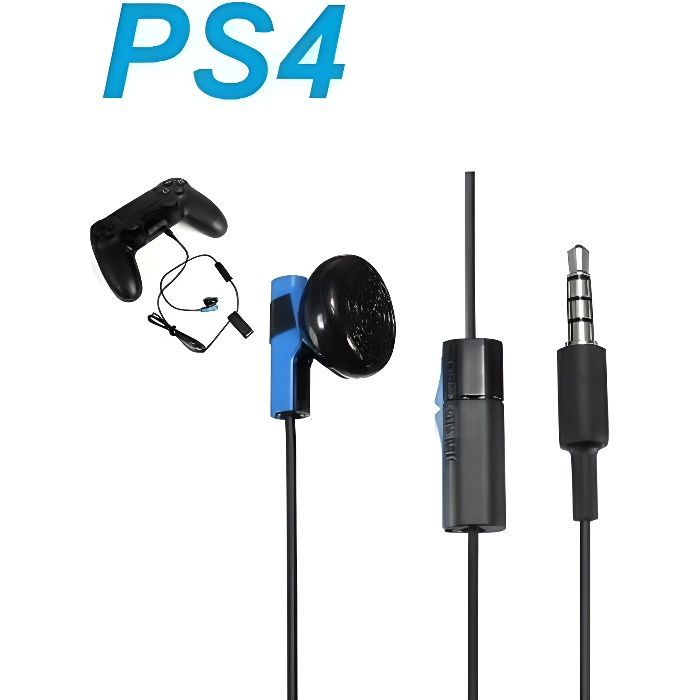 Casque Micro Ps4 Officiel Sony Filaire Accessoires Ps4 Skyexpert
