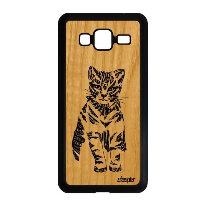 coque silicone chat samsung j3