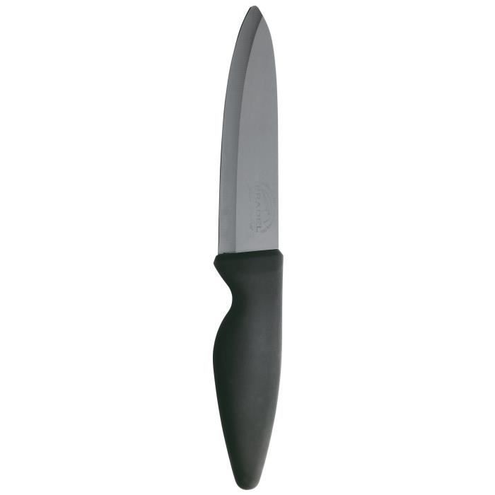 JEAN DUBOST Couteau de chef céramique - 15 cm - Lame noire
