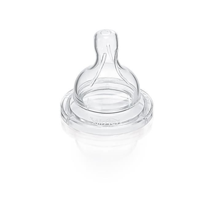 Produit shopeco.fr : PHILIPS AVENT SCF635/27 2 tétines Anti-colic 3m+ (Lot de 3)