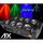 AFX 8BEAM-FX Combiné Lyre et Barre à LED