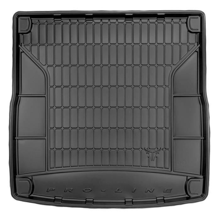Tapis de Coffre sur Mesure Caoutchouc 3D pour Audi A4 B8 Break de 01/2008 à 09/2015