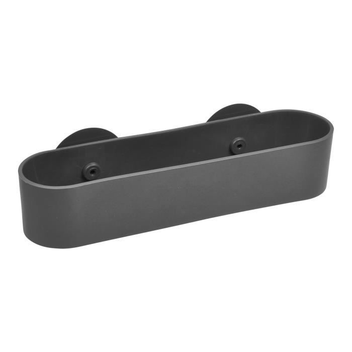 Serviteur de douche avec ventouse Noir