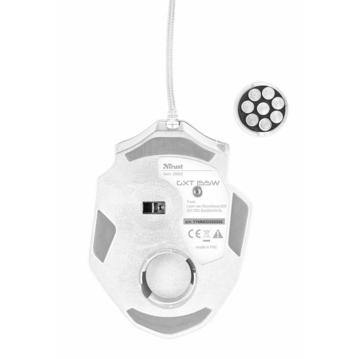 TRUST Casque Gamer Arceau rembouré GXT155W - Blanc
