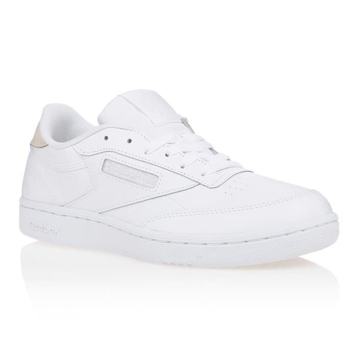 reebok club c enfant blanche