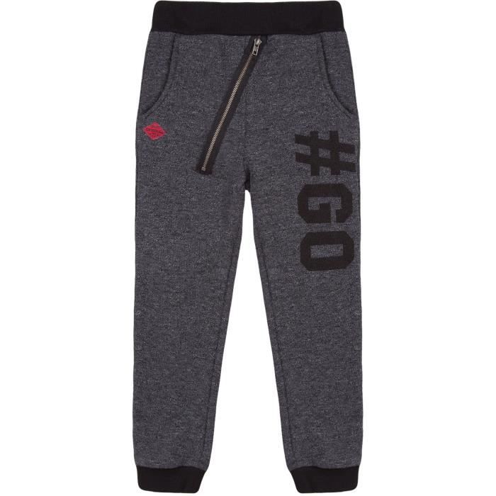 3 POMMES Pantalon Gris Anthracite Enfant Garçon