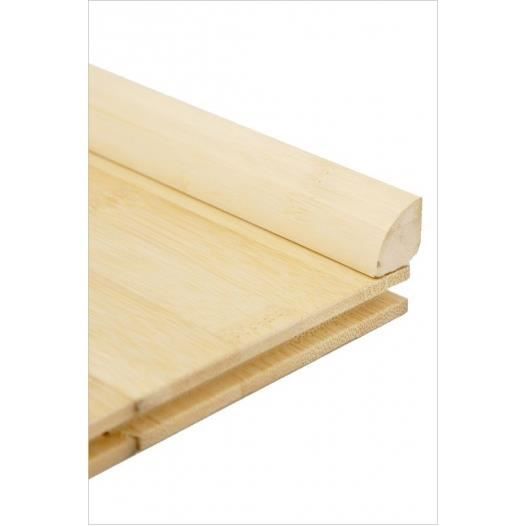 quart de rond bambou horizontal naturel - achat / vente parquet