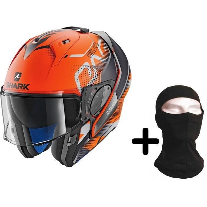 Shark Casque Moto Modulable Evo One 2 Keenser Cagoule Mixte