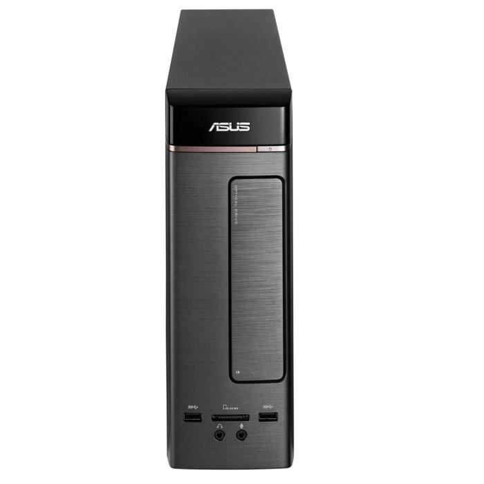 ASUS PC de Bureau K20CD-FR052T - 4Go de RAM - Windows 10 - Intel® Core™ i3-6098P - Intel HD Graphics - Disque Dur 1To